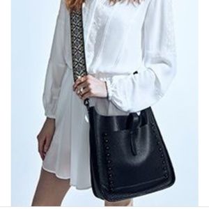 Rebecca minkoff feed bag black